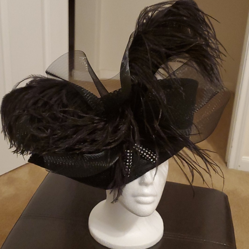 Donna Vinci Couture Dress Hat - Picture 3 of 4